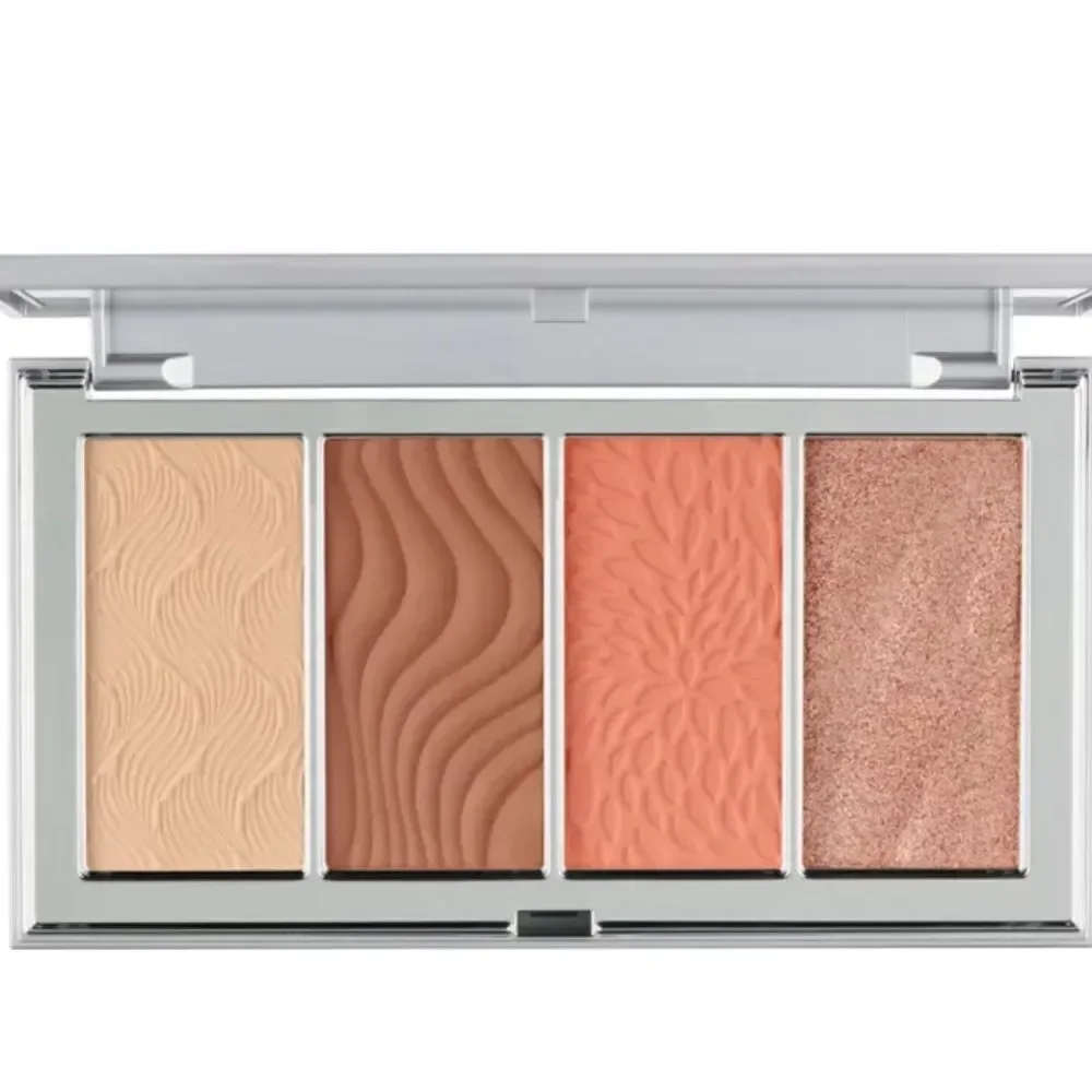 PUR 4 in 1 Skin Perfecting Powders Face Palette medium tan bronze blush highlite